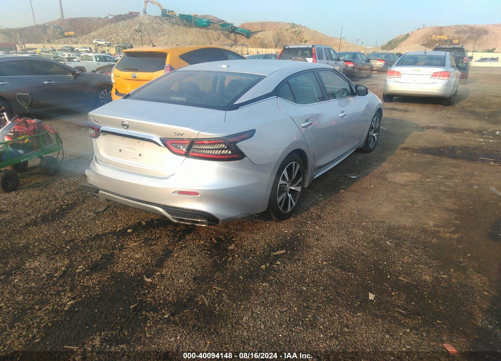 2021 NISSAN MAXIMA SV XTRONIC CVT VIN: 1N4AA6CV2MC502515