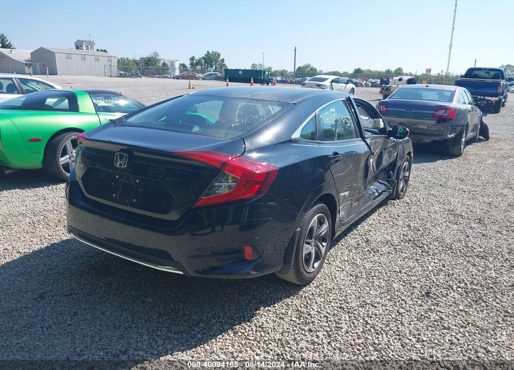 2020 HONDA CIVIC LX VIN: 2HGFC2F65LH544438