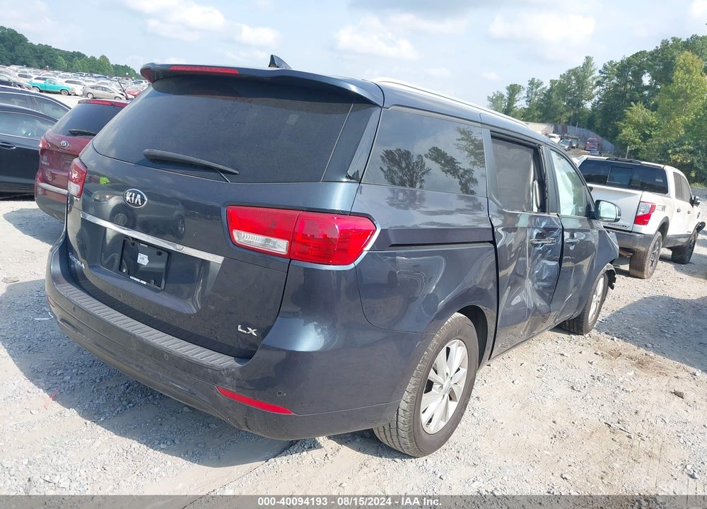 2017 KIA SEDONA LX VIN: KNDMB5C10H6289144