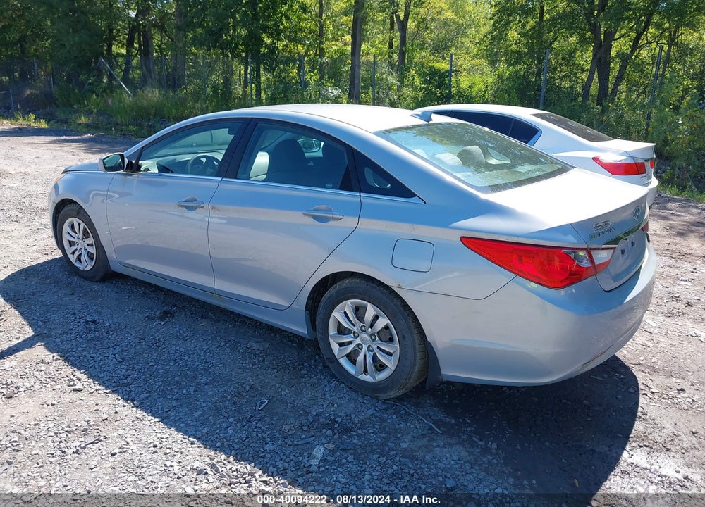 2012 HYUNDAI SONATA GLS VIN: 5NPEB4AC3CH387182