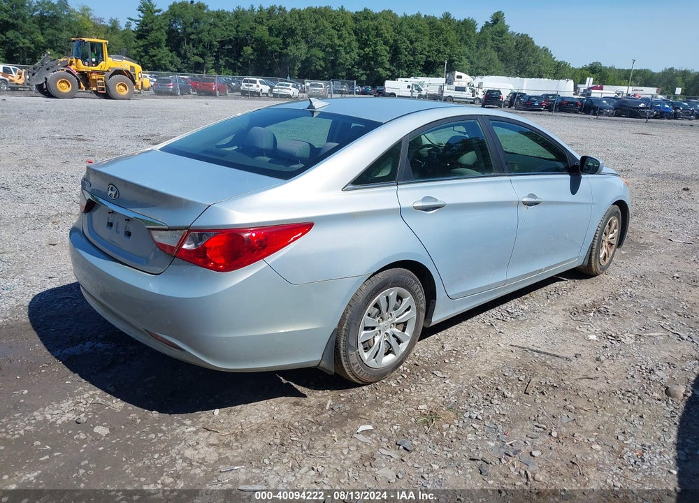 2012 HYUNDAI SONATA GLS VIN: 5NPEB4AC3CH387182