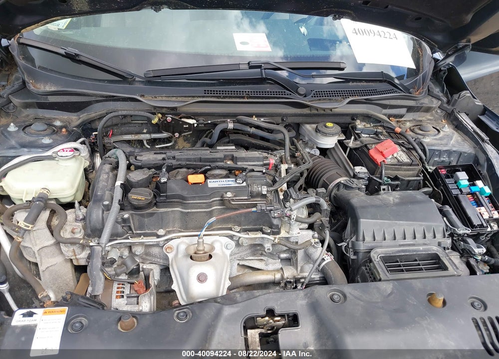 2018 HONDA CIVIC VIN: 19XFC2F54JE206916