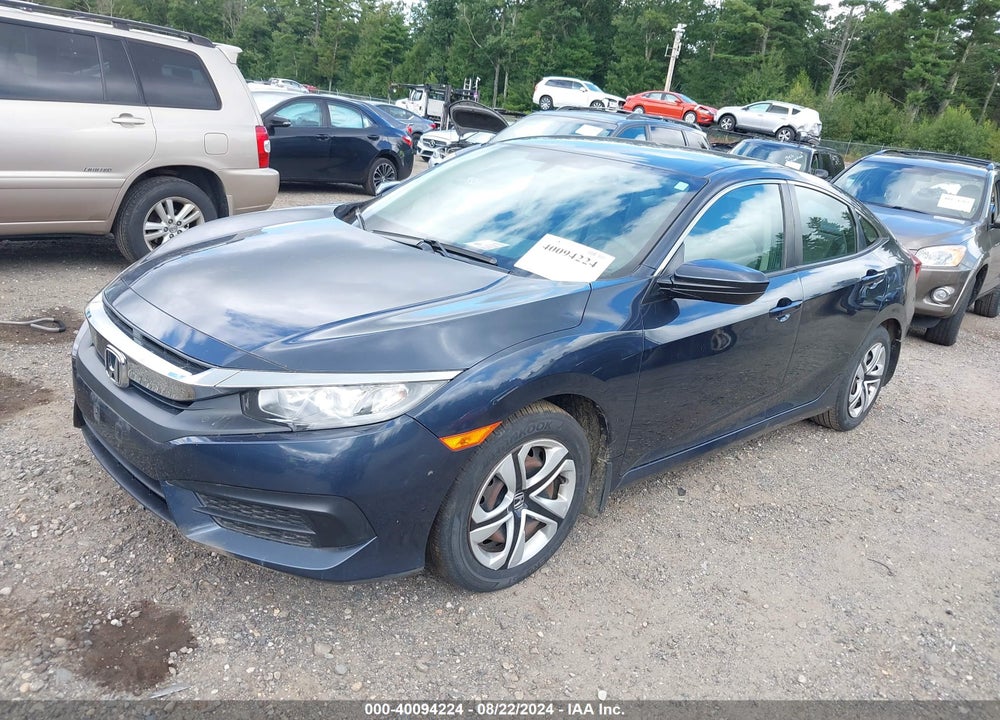 2018 HONDA CIVIC VIN: 19XFC2F54JE206916