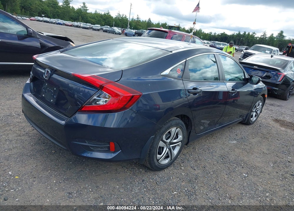 2018 HONDA CIVIC VIN: 19XFC2F54JE206916