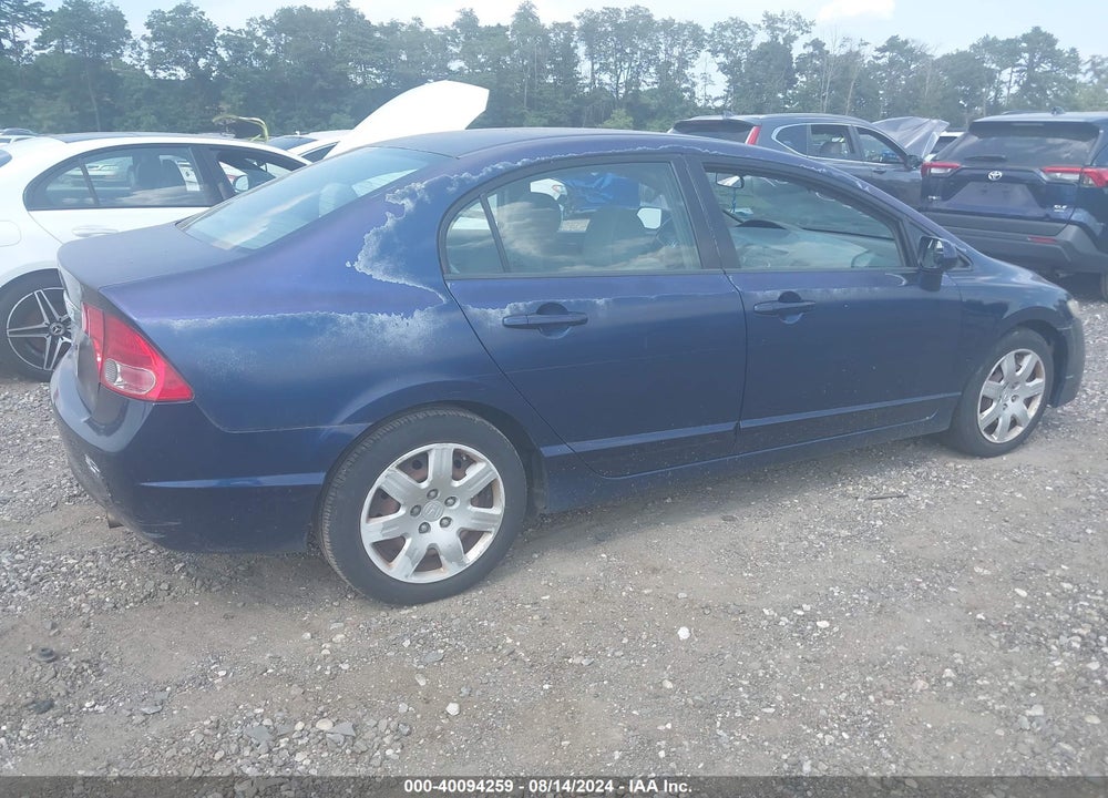 2009 HONDA CIVIC LX VIN: 2HGFA16549H546651