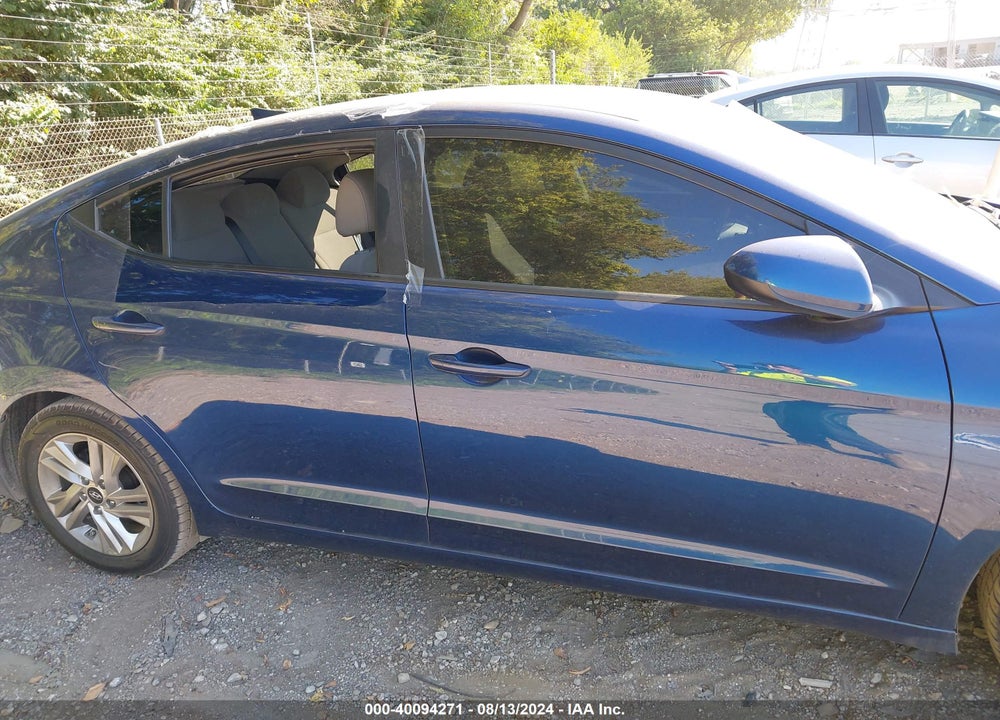 2020 HYUNDAI ELANTRA VIN: 5NPD84LF7LH557819