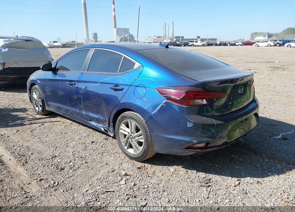 2020 HYUNDAI ELANTRA VIN: 5NPD84LF7LH557819
