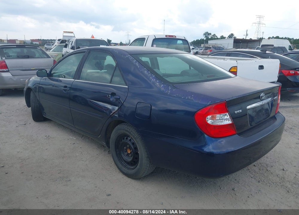 2003 TOYOTA CAMRY LE VIN: 4T1BE32K23U641735