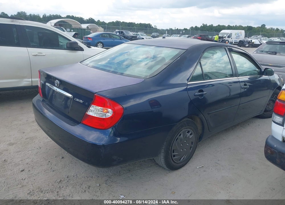 2003 TOYOTA CAMRY LE VIN: 4T1BE32K23U641735