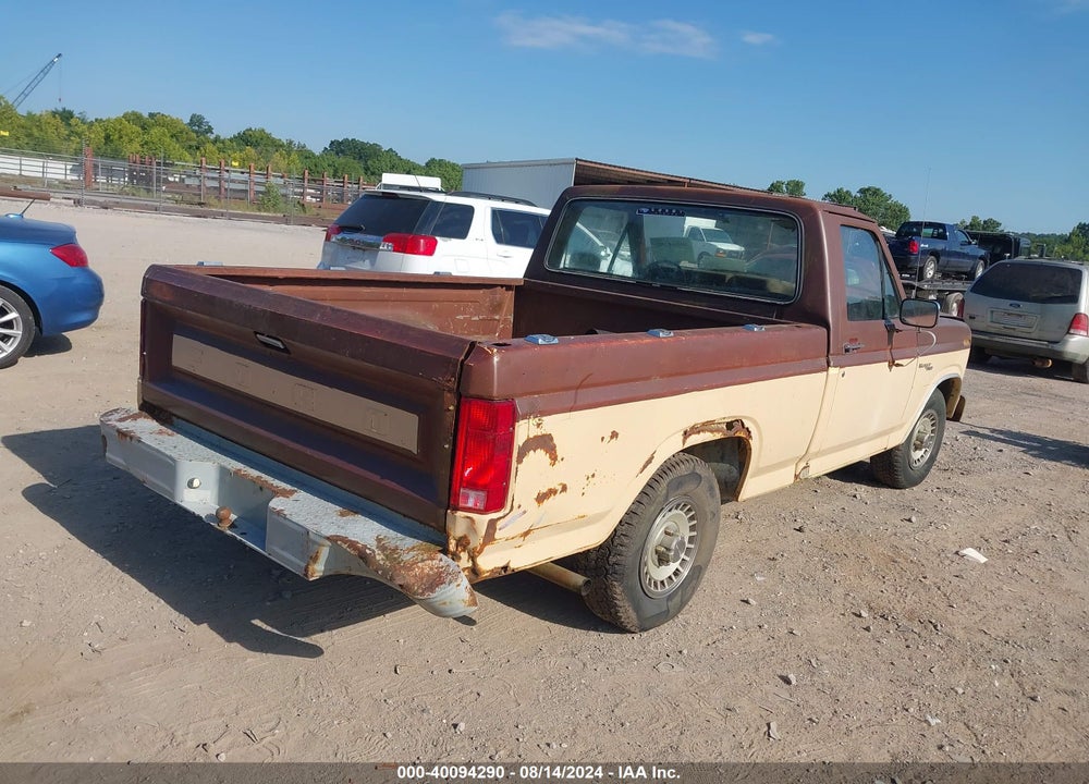 1981 FORD F100 VIN: 1FTCF10D2BNA31616