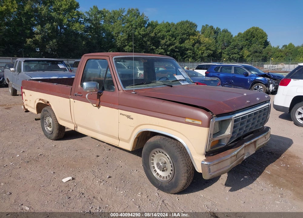 1981 FORD F100 VIN: 1FTCF10D2BNA31616