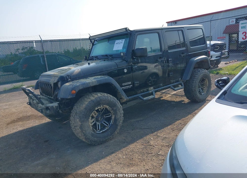 2015 JEEP WRANGLER UNLIMITED SPORT VIN: 1C4HJWDG6FL627898