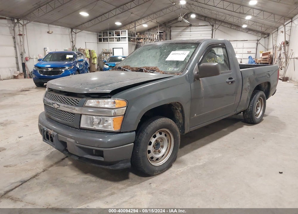 2009 CHEVROLET COLORADO WORK TRUCK VIN: 1GCCS149698144382