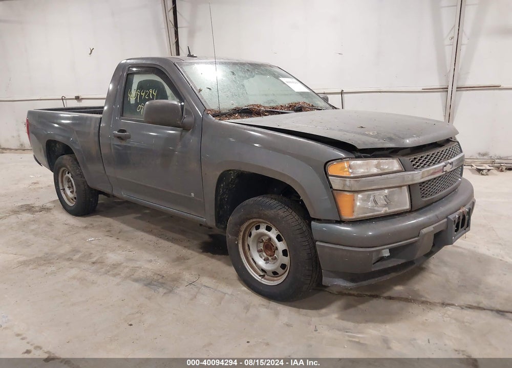 2009 CHEVROLET COLORADO WORK TRUCK VIN: 1GCCS149698144382