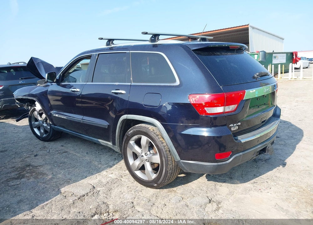 2011 JEEP GRAND CHEROKEE OVERLAND VIN: 1J4RR6GG3BC586255