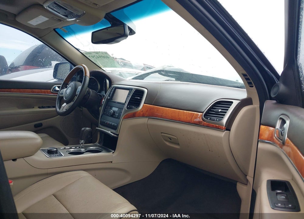 2011 JEEP GRAND CHEROKEE OVERLAND VIN: 1J4RR6GG3BC586255