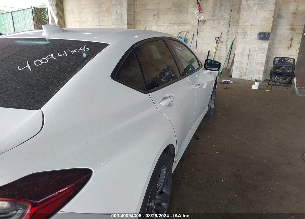 2022 ACURA TLX A-SPEC PACKAGE VIN: 19UUB6F51NA002053
