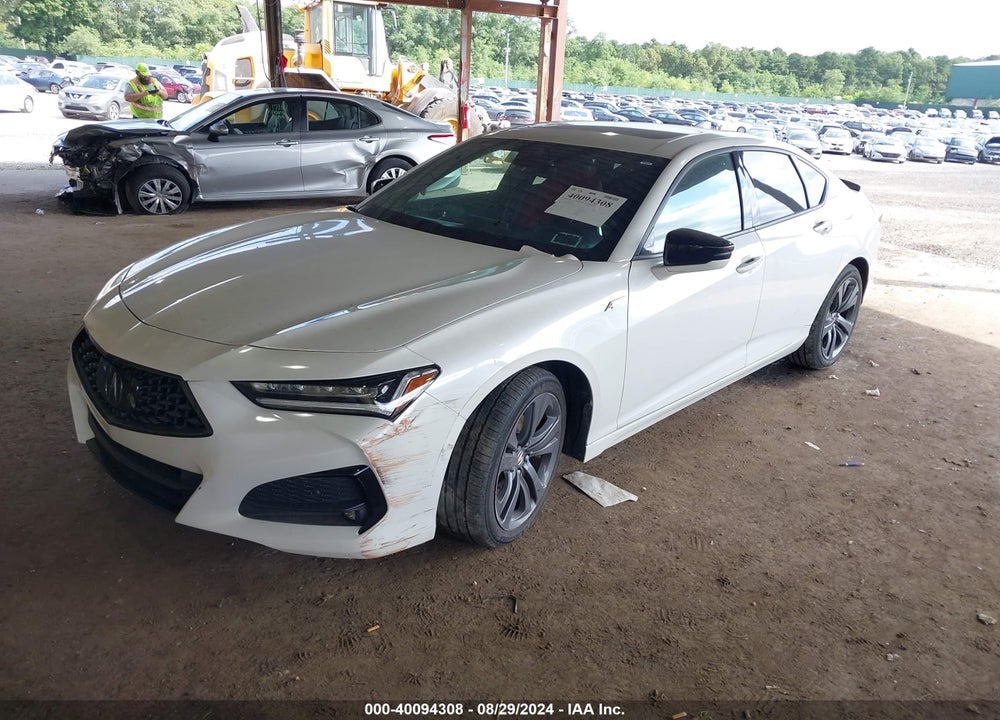 2022 ACURA TLX A-SPEC PACKAGE VIN: 19UUB6F51NA002053