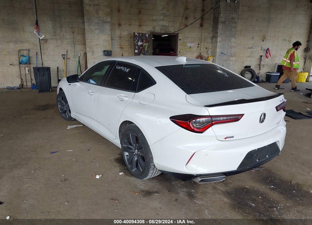2022 ACURA TLX A-SPEC PACKAGE VIN: 19UUB6F51NA002053