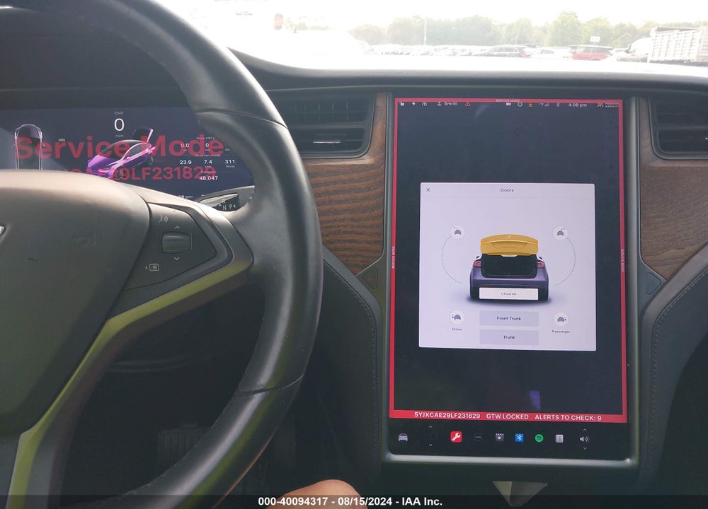 2020 TESLA MODEL X LONG RANGE DUAL MOTOR ALL-WHEEL DRIVE/LONG RANGE PLUS DUAL MOTOR ALL-WHEEL DRIVE VIN: 5YJXCAE29LF231829