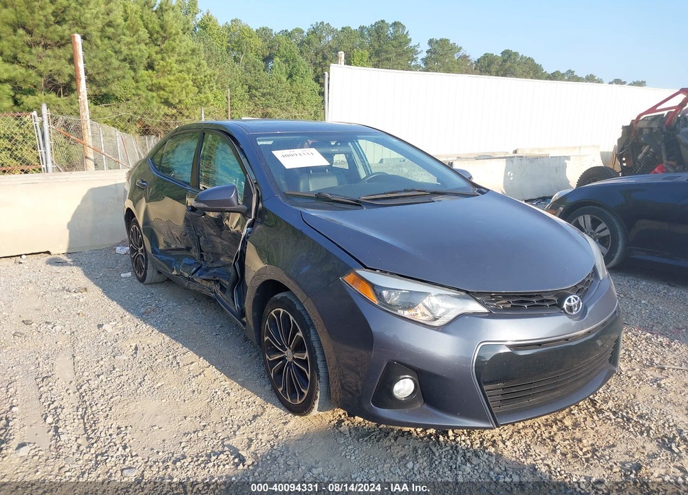2016 TOYOTA COROLLA S PLUS VIN: 2T1BURHE6GC521581