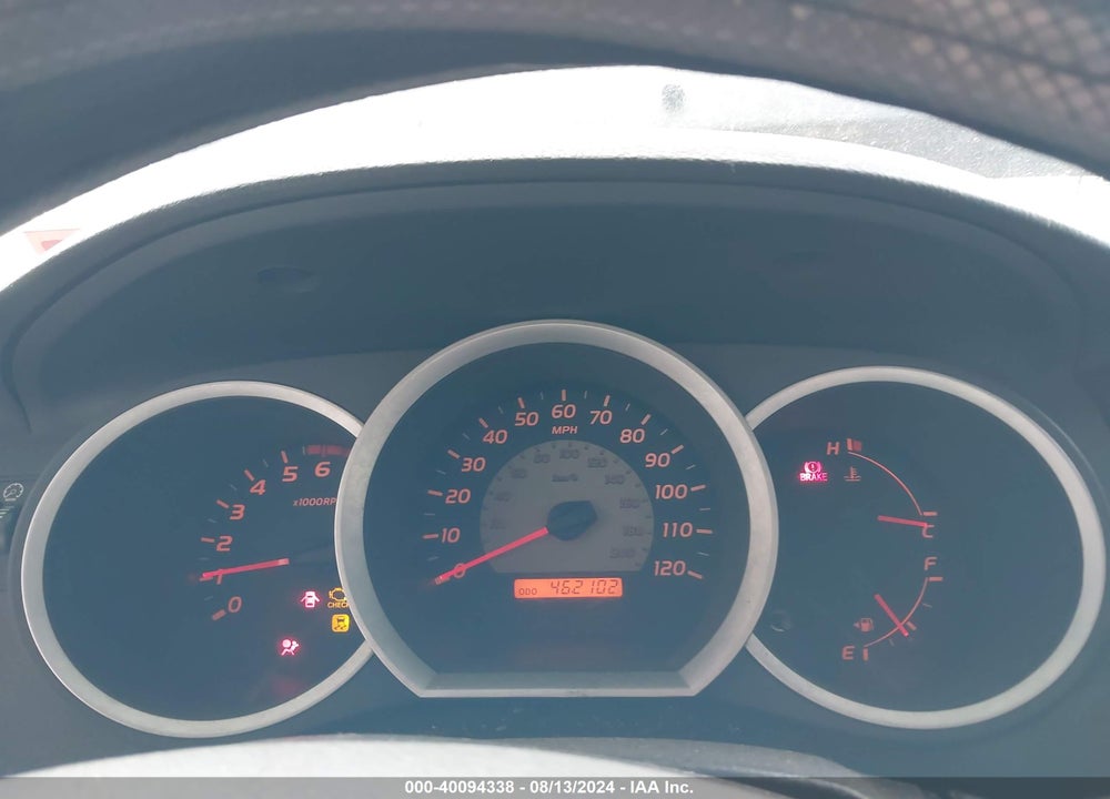 2009 TOYOTA TACOMA VIN: 5TEPX42N79Z614020