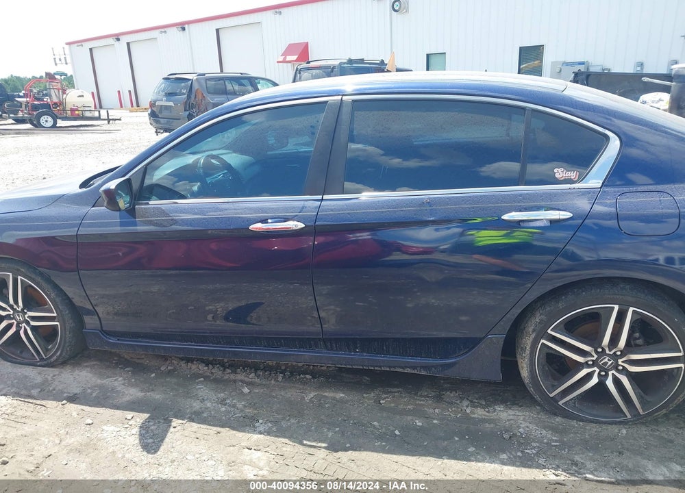 2017 HONDA ACCORD SPORT VIN: 1HGCR2F50HA187717