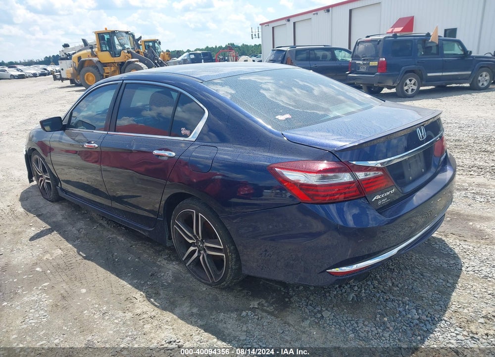 2017 HONDA ACCORD SPORT VIN: 1HGCR2F50HA187717