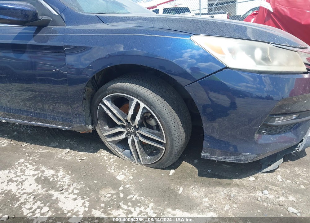 2017 HONDA ACCORD SPORT VIN: 1HGCR2F50HA187717