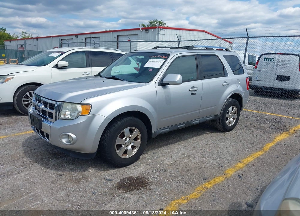 2011 FORD ESCAPE LIMITED VIN: 1FMCU0EG0BKB73740