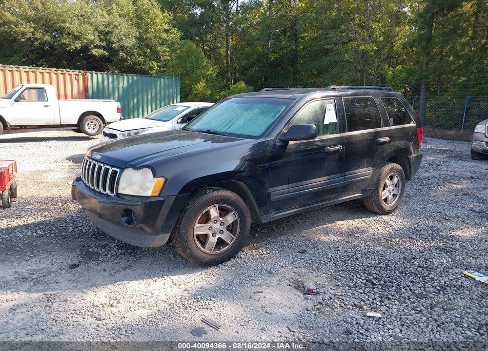 2006 JEEP GRAND CHEROKEE LAREDO VIN: 1J4GS48K86C243725