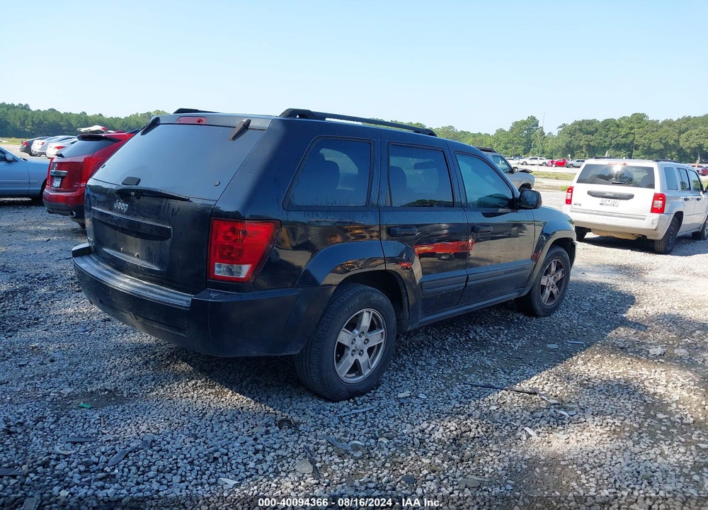 2006 JEEP GRAND CHEROKEE LAREDO VIN: 1J4GS48K86C243725