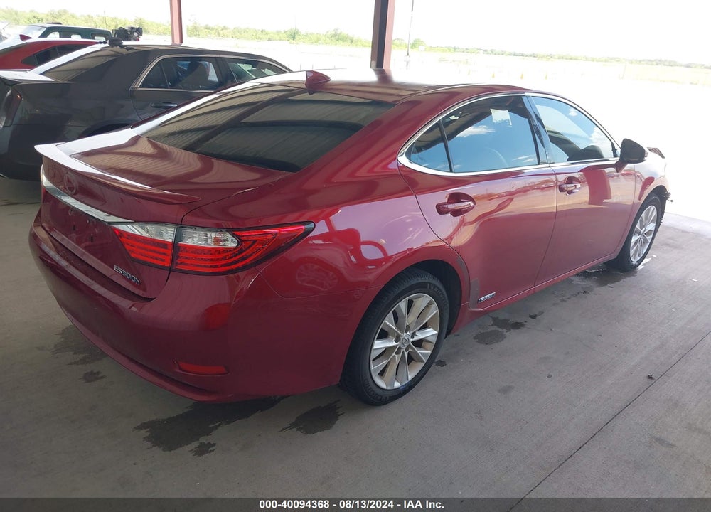2015 LEXUS ES 300H VIN: JTHBW1GG4F2087431