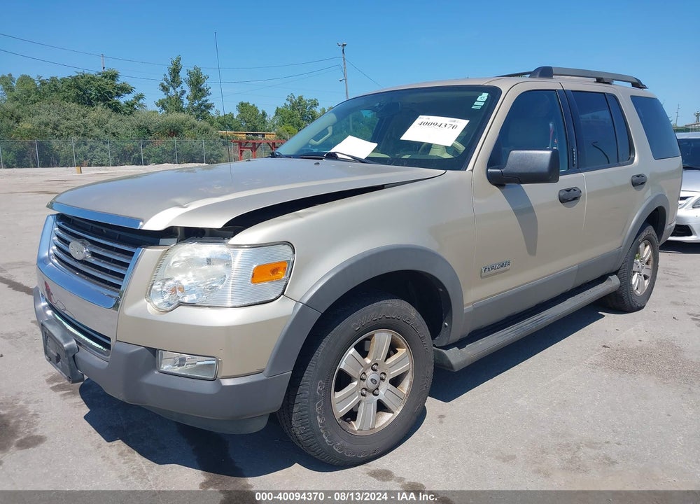 2006 FORD EXPLORER XLT VIN: 1FMEU73E46UA23787