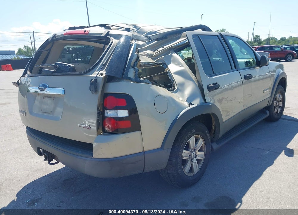 2006 FORD EXPLORER XLT VIN: 1FMEU73E46UA23787