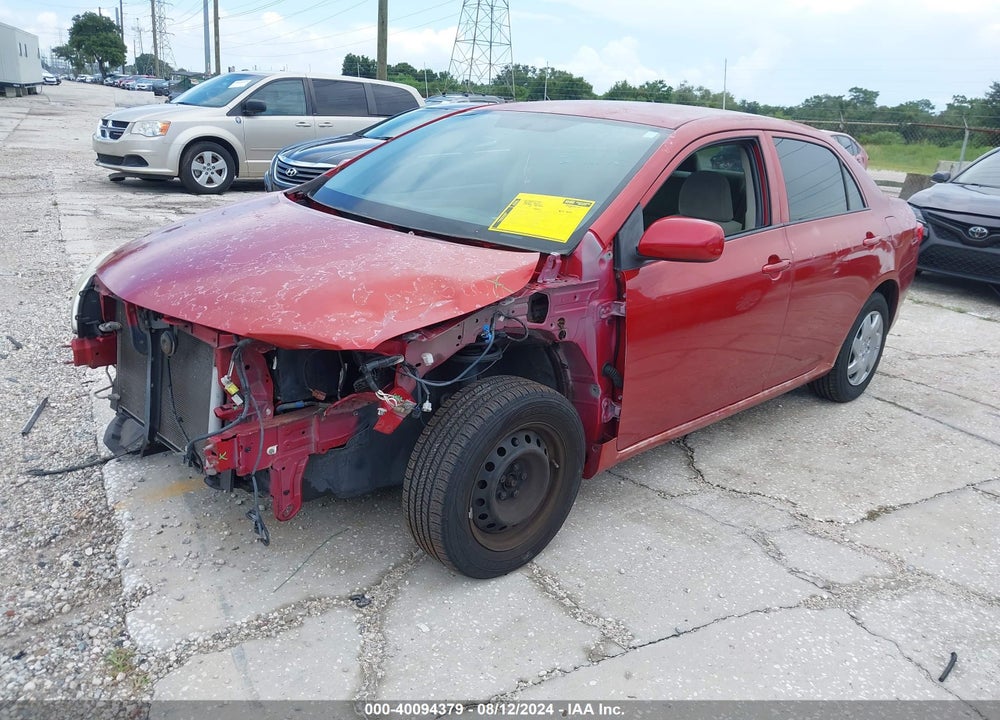 2009 TOYOTA COROLLA LE VIN: JTDBL40E699056326