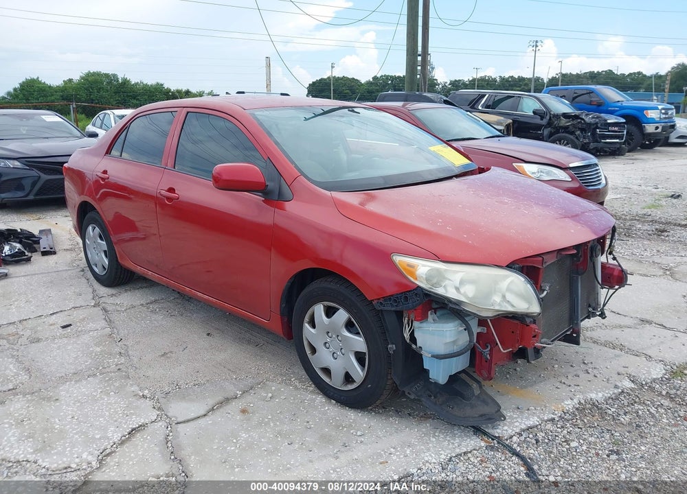 2009 TOYOTA COROLLA LE VIN: JTDBL40E699056326