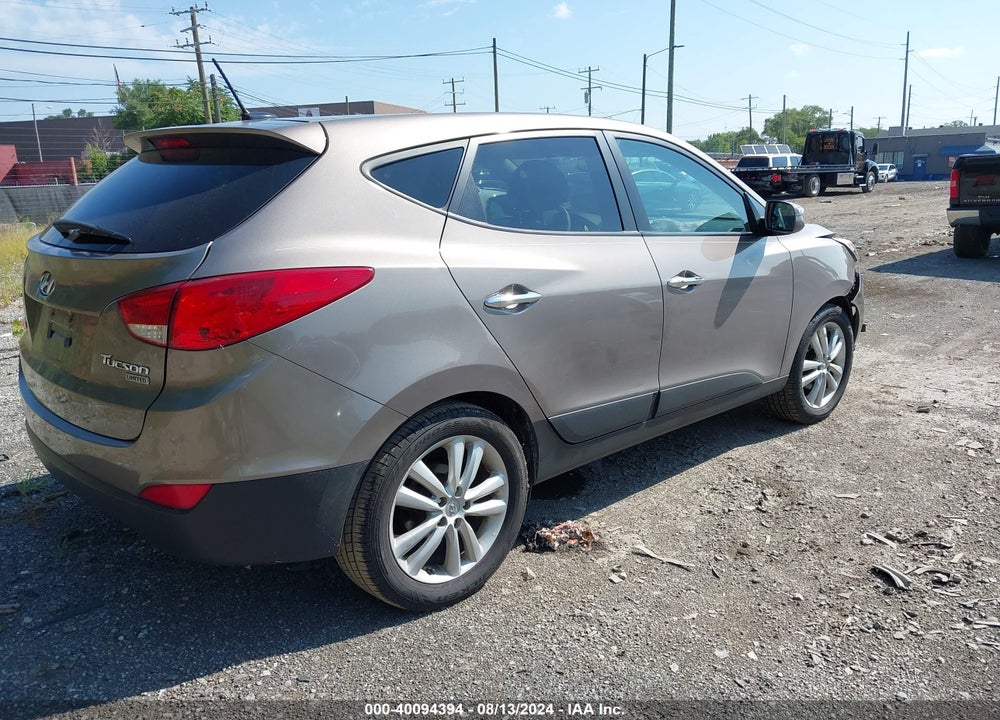 2013 HYUNDAI TUCSON LIMITED VIN: KM8JU3AC7DU598679