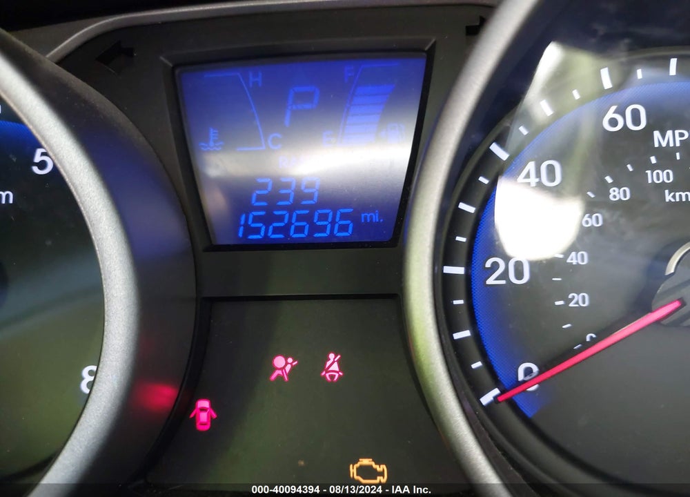 2013 HYUNDAI TUCSON LIMITED VIN: KM8JU3AC7DU598679