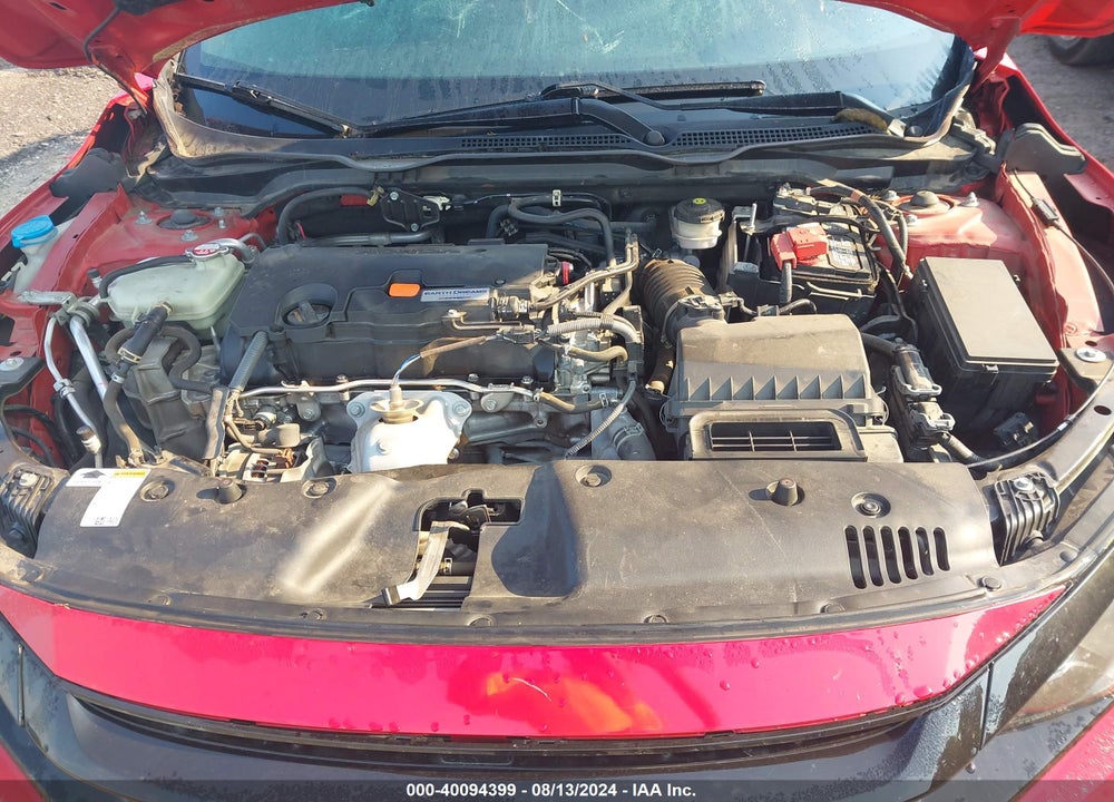 2019 HONDA CIVIC VIN: 2HGFC2E80KH552576