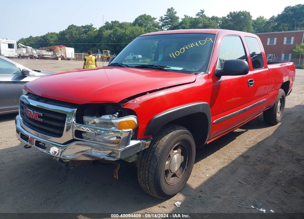 2003 GMC SIERRA 1500 SLE VIN: 2GTEK19V831186397