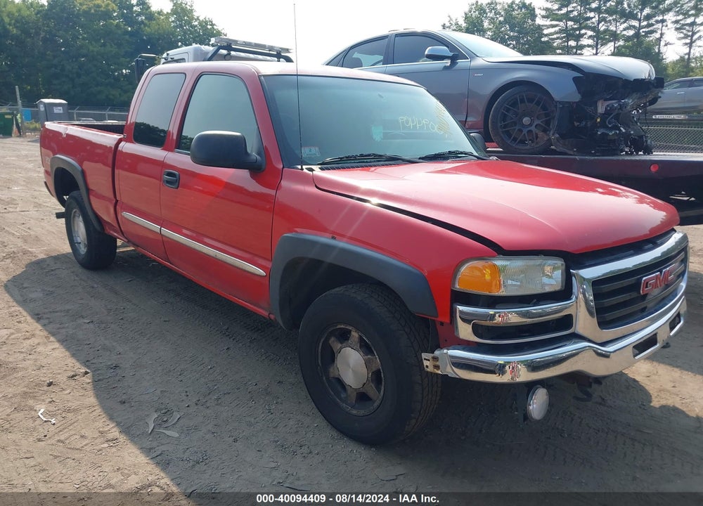 2003 GMC SIERRA 1500 SLE VIN: 2GTEK19V831186397