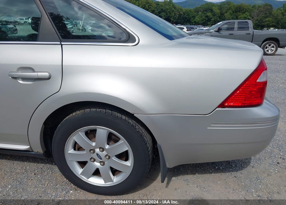 2006 FORD FIVE HUNDRED SEL VIN: 1FAFP24186G167734