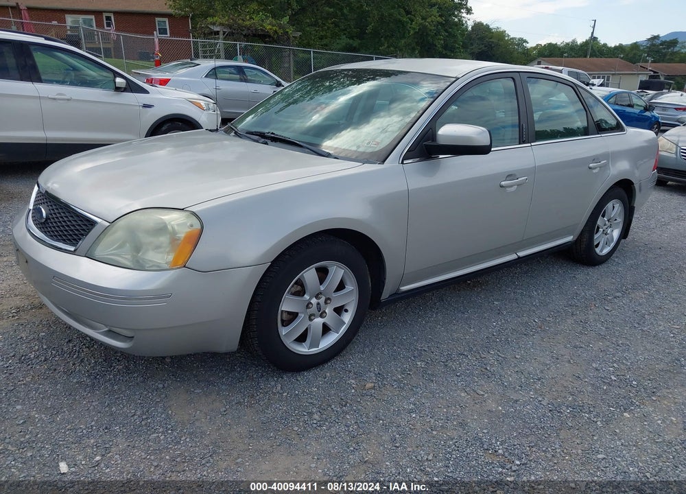 2006 FORD FIVE HUNDRED SEL VIN: 1FAFP24186G167734