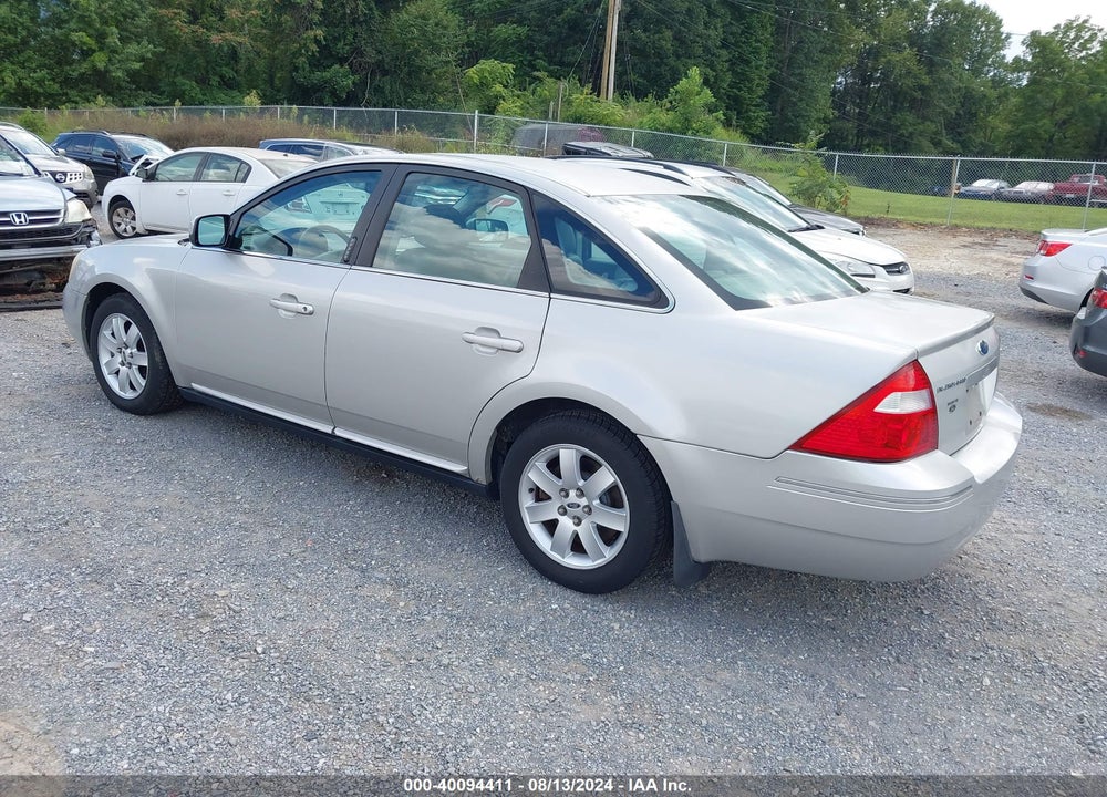 2006 FORD FIVE HUNDRED SEL VIN: 1FAFP24186G167734