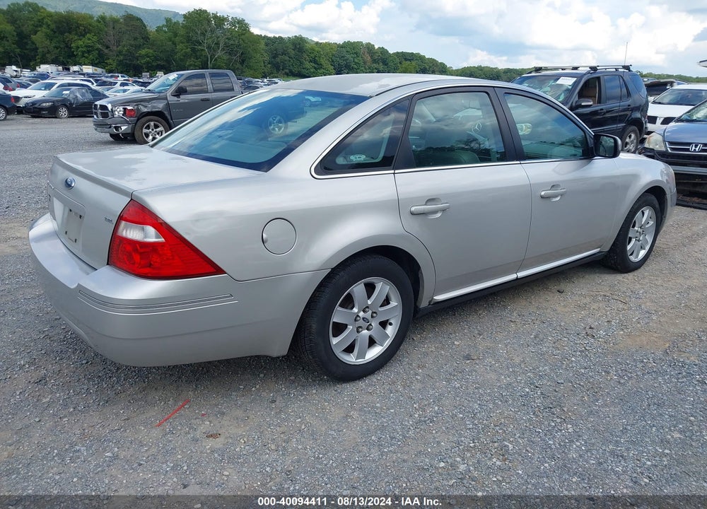 2006 FORD FIVE HUNDRED SEL VIN: 1FAFP24186G167734