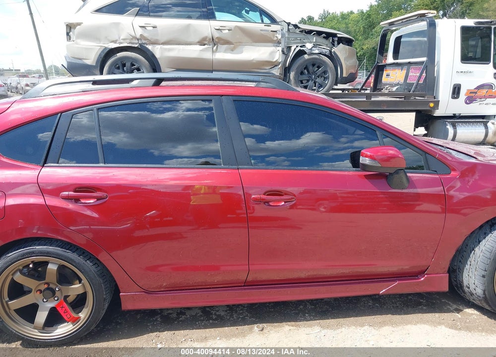 2016 SUBARU IMPREZA 2.0I SPORT PREMIUM VIN: JF1GPAP64G8263409