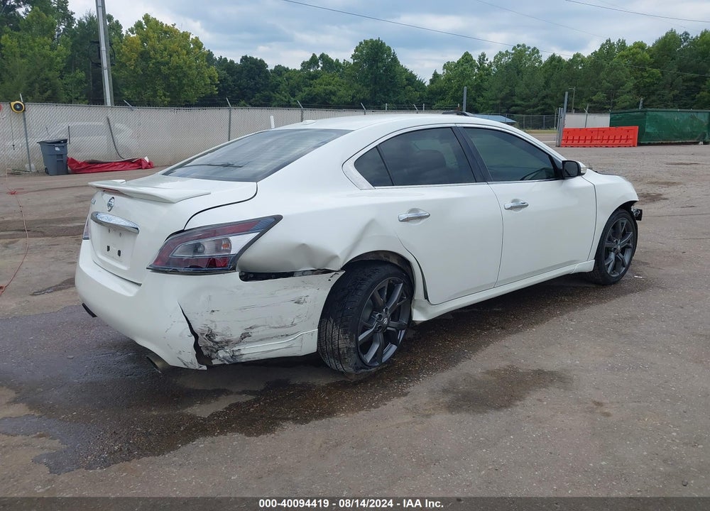 2013 NISSAN MAXIMA 3.5 SV VIN: 1N4AA5AP1DC847615