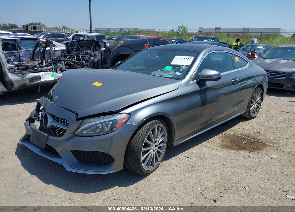 2017 MERCEDES-BENZ C 300 VIN: WDDWJ4JB6HF414123