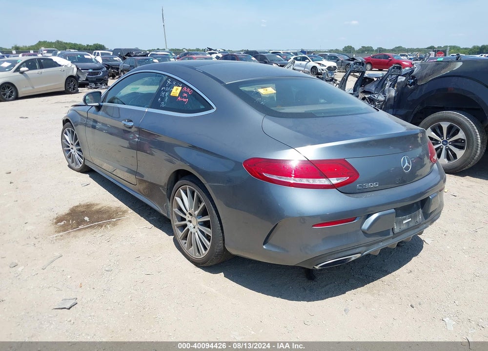 2017 MERCEDES-BENZ C 300 VIN: WDDWJ4JB6HF414123